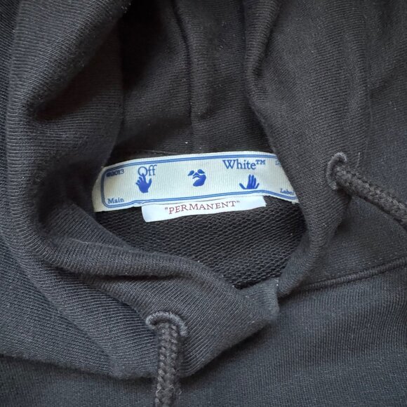 Off-White Classic Black Hoodie, size M (medium) - Picture 5 of 6